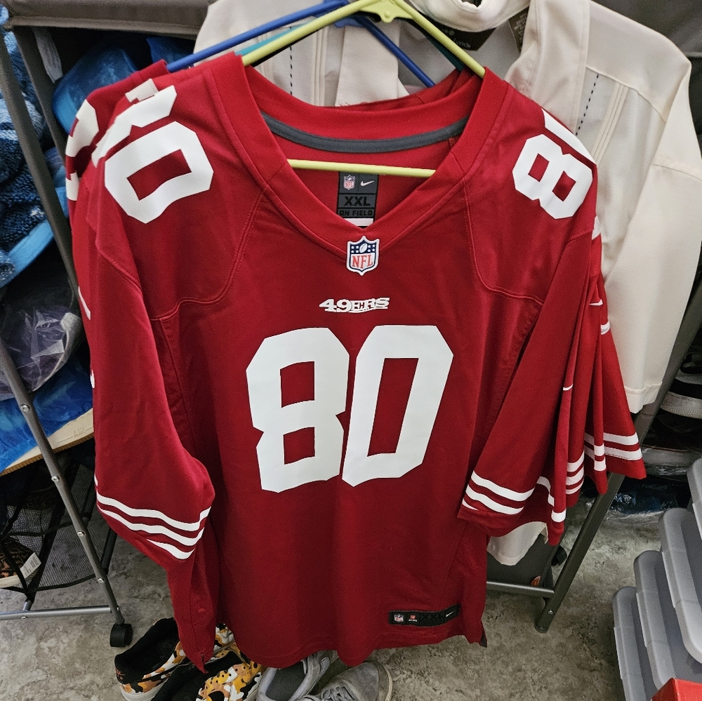 Jerry Rice 49ers jersey